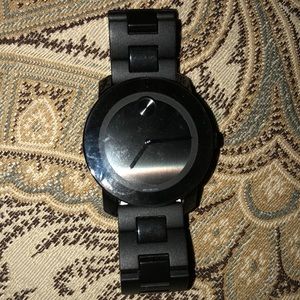 Black Movado Bold